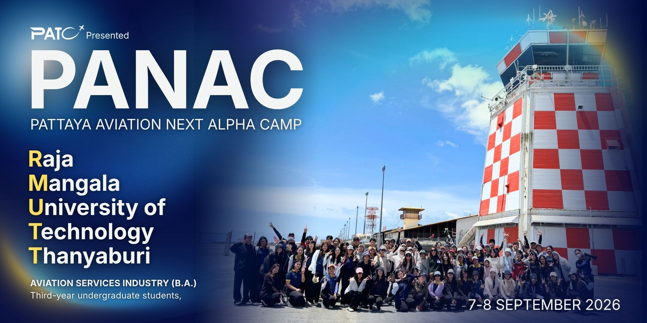 PANAC Aviation Program | RMUTT Aviation Students Visit U-Tapao