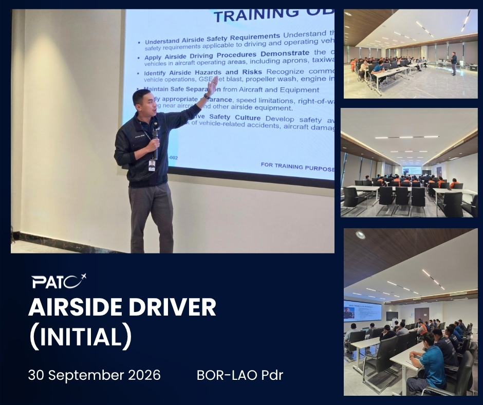Airside Driver Training – BOR Lao PDR